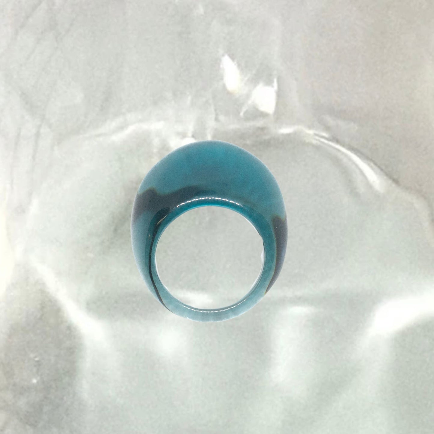 Groovy Lucite Rings