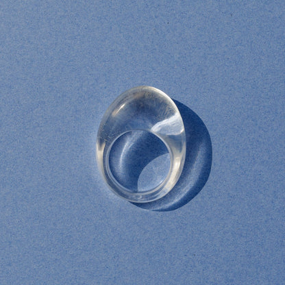 Crystal Quartz Initiation Ring