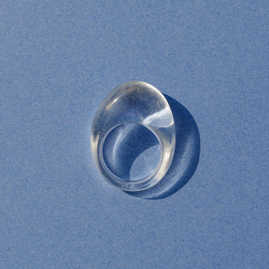 Crystal Quartz Initiation Ring